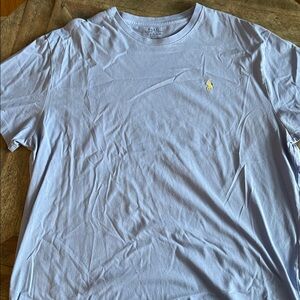 Polo by Ralph Lauren Sky Blue Short Sleeve Tee Classic Fit Size XL